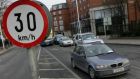 Paschal Donohoe has asked each local authority to identify a number of residential areas where a 30km/h limit can be introduced in 2015. Photograph: Collins