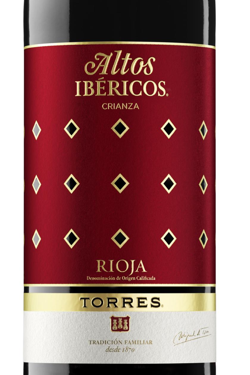 Риоха. Альтос Иберикос. Вино Торрес Риоха. Вино Торрес Альтос Иберикос. Rioja Altos Ibericos красное сухое.