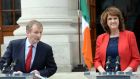 Tánaiste Joan Burton has said she hopes the report of the Fennelly commission on events leading to the departure of Martin Callinan as Garda commissioner will be made available as soon as possible. She said she understands the Taoiseach is of the same view. Photograph: Eric Luke / The Irish Times. 