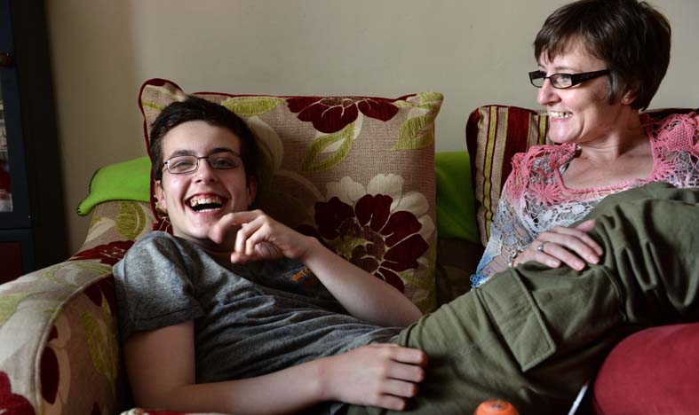 Linda And Jake A Single Mother Her Teenage Son Autism.