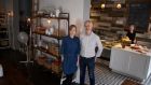 Vanessa Mac Innes and Marcus Mac Innes owners of Industry shop and cafe. Photograph: Sara Freund