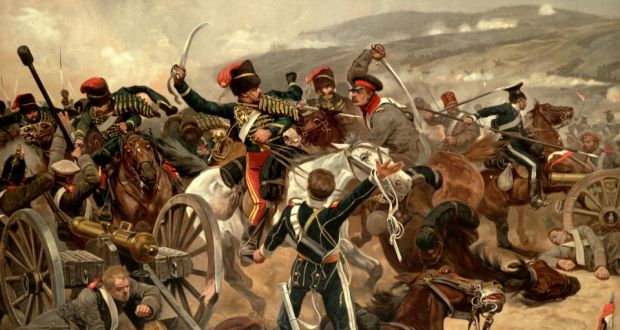  Detail from âThe Relief of the Light Brigadeâ by Richard Caton Woodville.  Courtesy of the National Army Museum, London