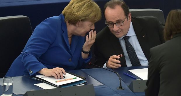 Migrant Crisis Merkel Hollande Warn Against Nationalism