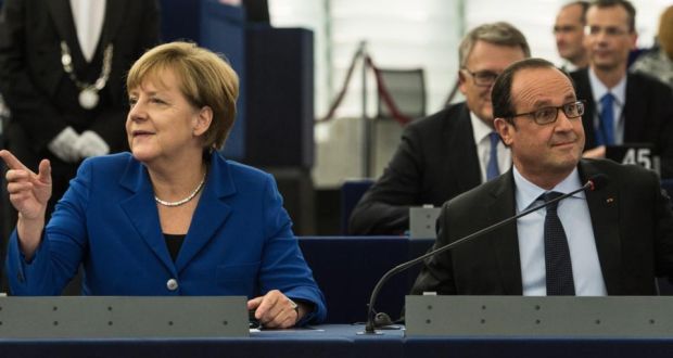 Merkel Hollande Urge Eu States To Unite To Tackle Refugee Crisis