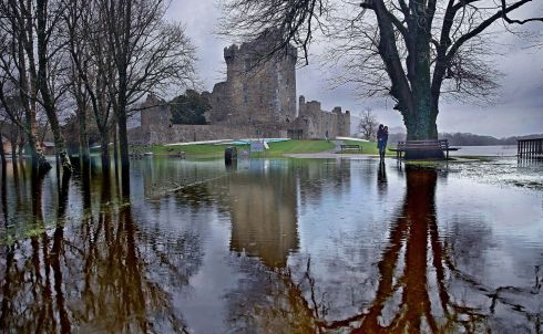 ross sullivan kerry killarney pier valerie damage warning storm castle weather photograph island national park