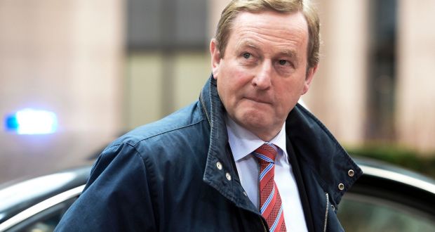 Taoiseach Enda Kenny:  Once again at ease with himself and back in power. Photograph: AFP
