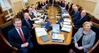 The Cabinet at its first full meeting on Wednesday. 