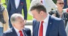 Brendan Howlin is being pressed by colleagues to step forward for the leadership while Alan Kelly is keen to succeed to the position. Photograph: Barbara Lindberg