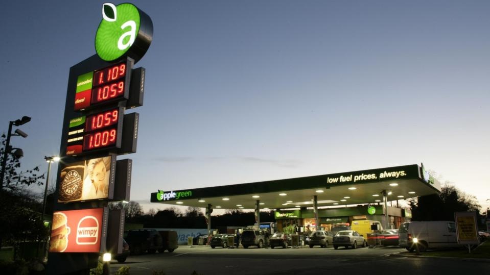 diesel prices applegreen