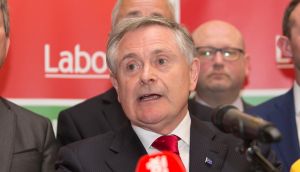 Labour leader Brendan Howlin: “Most of the Labour Party are making the assumption I have made, which is that this outfit is not a long-term solution to a government.” Photograph: Gareth Chaney Collins