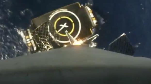 Onboard Camera Captures Spacex Rocket Landing