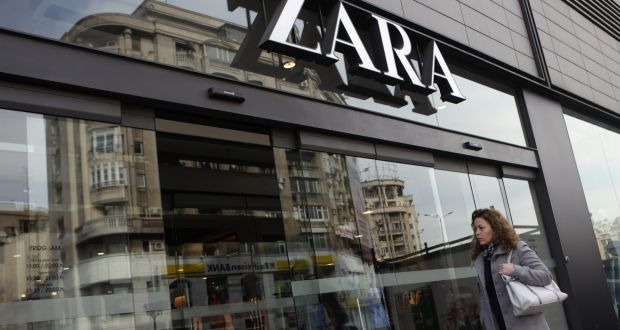 Zara owner's Dublin online unit jump 