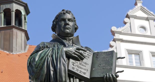 Image result for martin luther leads start of the protestant reformation