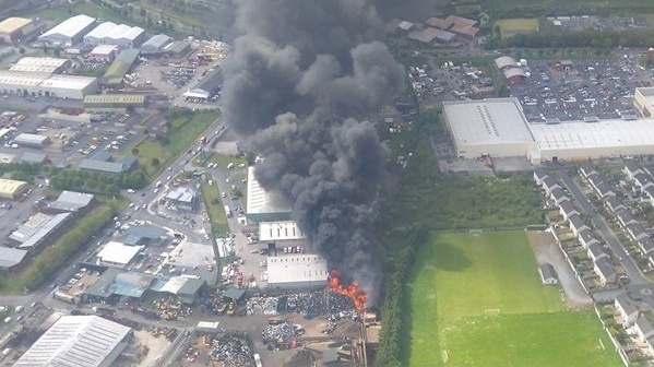 Limerick Fire Crews Battle Second Large Fire In Two Days 