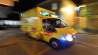 the National Ambulance Service said it reports assaults to the gardaí and does not have a policy of not pursuing prosecutions. Photograph: The Irish Times