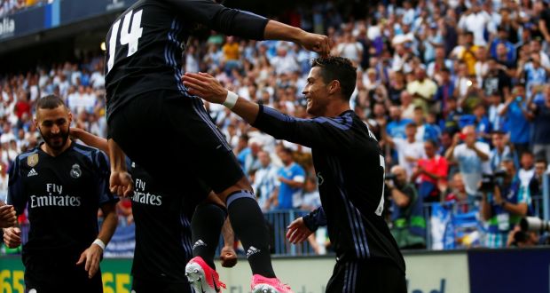 Cristiano Ronaldo Starts The Party As Real Madrid Secure Title