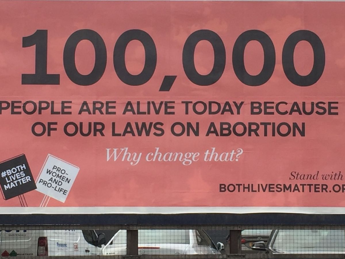 Ad Claiming 100 000 Lives Saved By Ni Abortion Laws Accurate