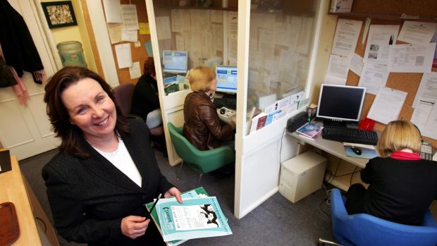 Burnout is not a term callers to Parentline use, rather they talk of being 'overwhelmed', says Rita O'Reilly, manager at the Parentline office in Dublin. Photograph: Eric Luke