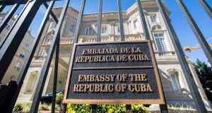 cuban embassy washington diplomats expels 16th epa photograph dc street