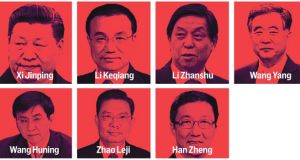 Meet The Seven Men At The Apex Of Power In China