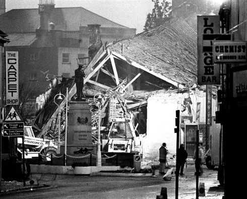 enniskillen remembering pacemaker bombing aftermath photograph