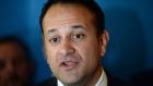 Taoiseach Leo Varadkar at the Fine Gael National Conference in the Slieve Russell Hotel, Co Cavan. Photograph: Dara Mac Dónaill/The Irish Times