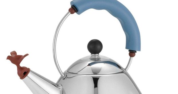 alessi michael graves kettle with bird whistle