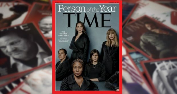 Time Magazine Names Silence Breakers As Person Of The Year