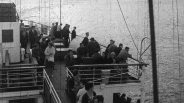 The Mail Boat bound for Holyhead in 1964.