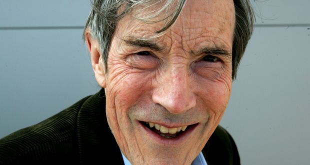  Richard Murphy on his 80th birthday. Photograph: Cyril Byrne