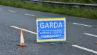 The road remains closed this morning to allow Garda forensic crash investigators carry out an examination of the scene. Photograph: Alan Betson / The Irish Times
