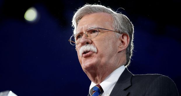 Hasil gambar untuk Â Trump replaced H.R. McMaster with John Bolton