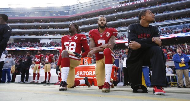 Nfl Teams Will Be Fined If Players Kneel For Anthem