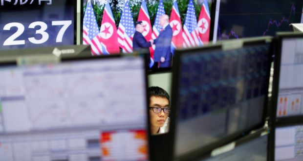 Markets React Positively As Trump And Kim Sign Deal - 