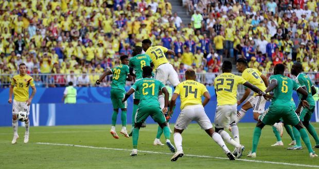 Mina Sends Colombia Through As Senegal Fall Foul Of Fair Play