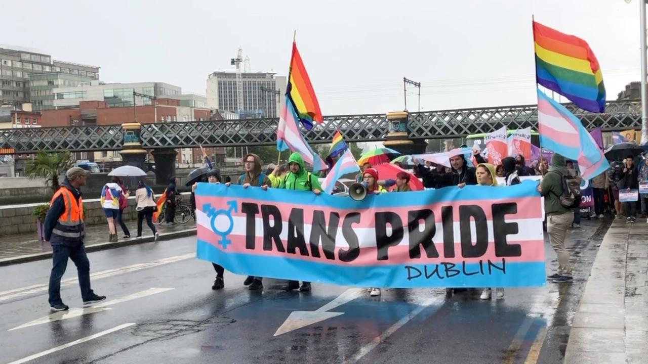 Ireland’s first Trans Pride Parade takes place in Dublin
