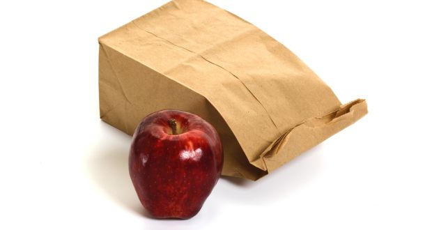 brown lunch bag