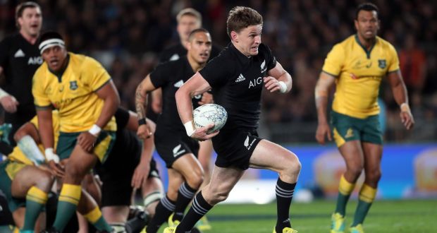 Beauden Barrett Runs In Four Tries As New Zealand Retain Bledisloe Cup