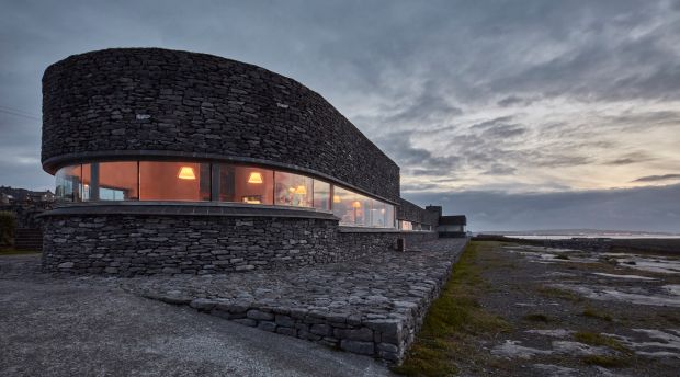Aran Islands: Inis Meáin, the singular high-end restaurant and inn on the islands. Photograph: Andy Haslam/New York Times