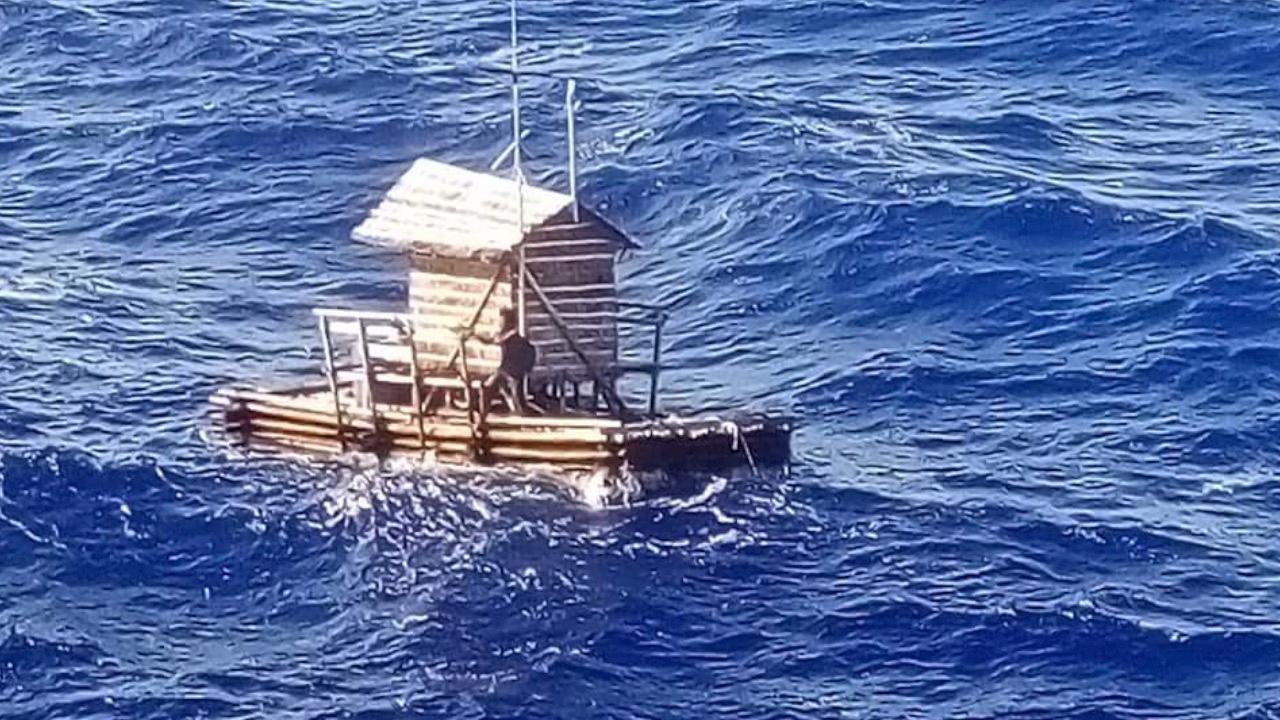 Man Rescued After Days Adrift At Sea