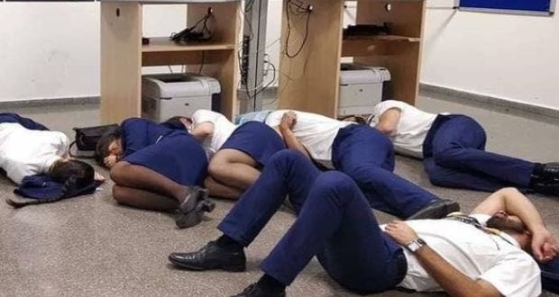 Ryanair Apologises To Staff After Claims Of Sleeping In Crew