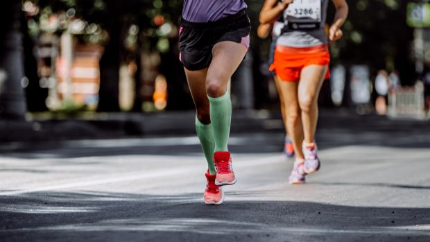 marathon compression socks