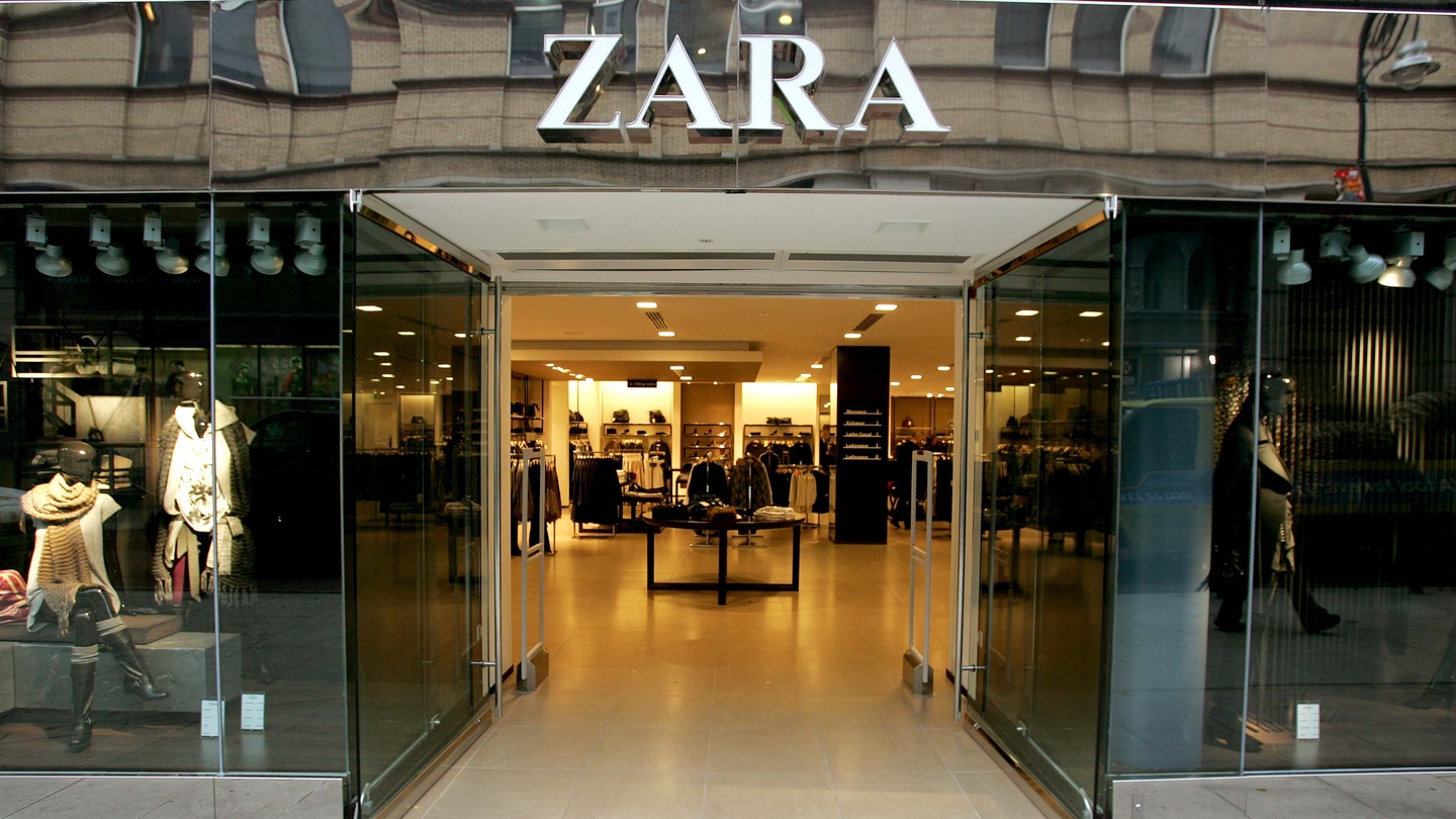 Zara owner Inditex after online sales boost