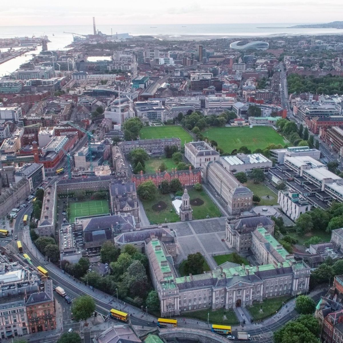 Trinity College Seeks To Open Imposing Walls To Dublin S Public