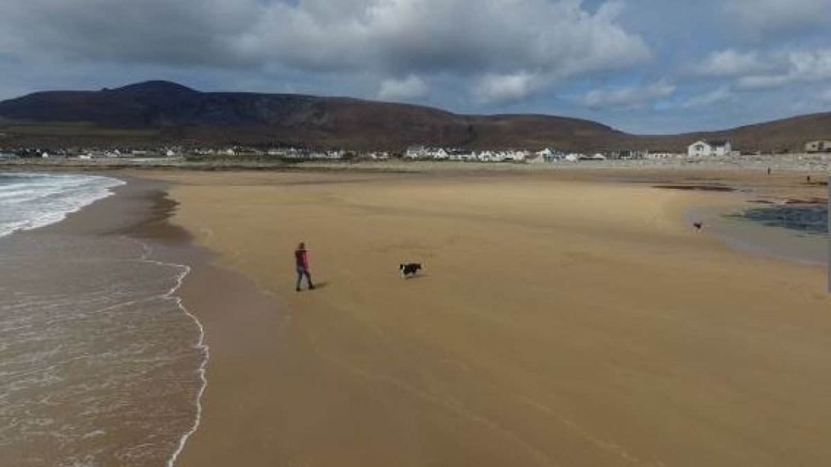 Achill Island Beach That Reappeared In 2017 Disappears Again