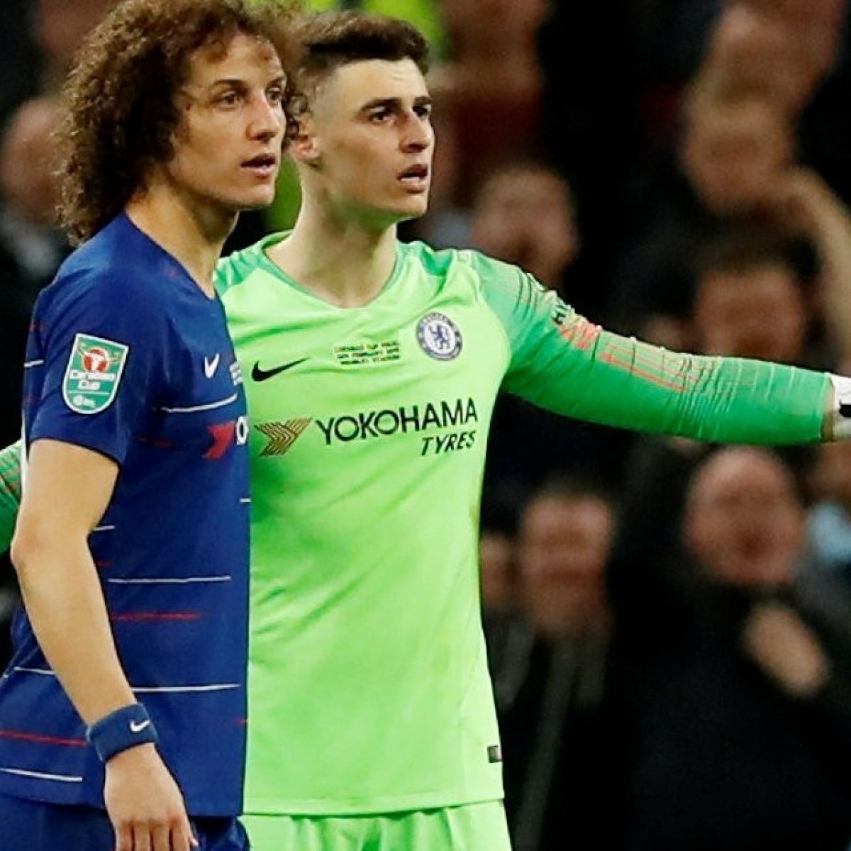 David Luiz Reveals What Arrizabalaga Said During Misunderstanding