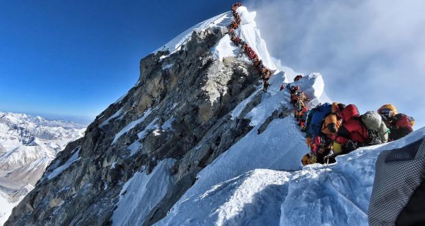 Three more climbers die on Everest amid overcrowding