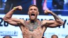 Conor McGregor was ranked 65 in the annual Forbes Celebrity 100 list. Photograph: PA Wire