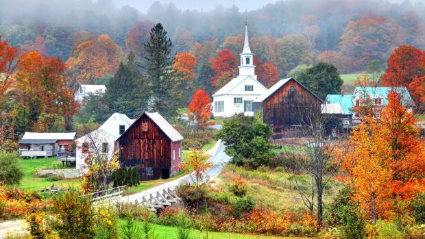 Vermont, USA: If accepted for the Remote Worker Grant Programme, you'll get a grant of $5,000 a year over two years, to cover moving, living and working expenses, including relocation, computer software and hardware, broadband internet and access to a co-working space