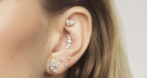 multiple ear piercing? Maria Tash says 